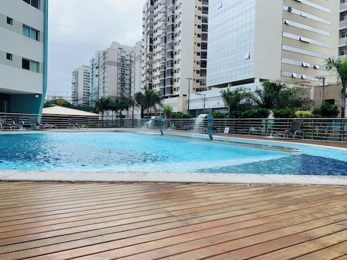3-bedroom apartment in Itaparica with AC and only 50 feet from the beach.