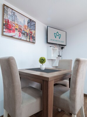 Standard Studio, Balcony | Dining room - Apartments Mary (Budva)