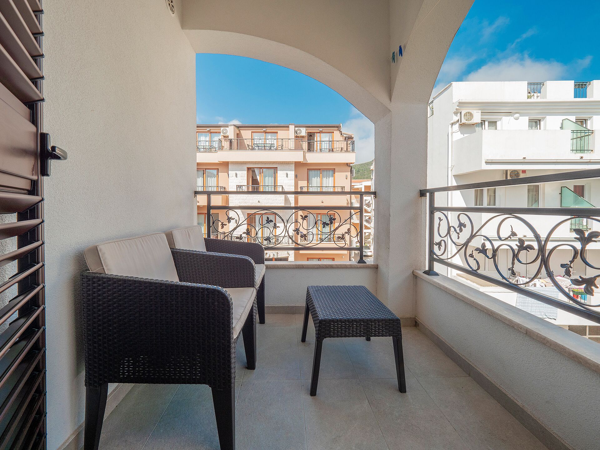 Estudio Deluxe, balcón | Balcón