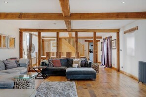 House, 5 Bedrooms, Accessible, Smoking | Living room - Country Retreat, Long Term Stays hot tub (Harrogate)