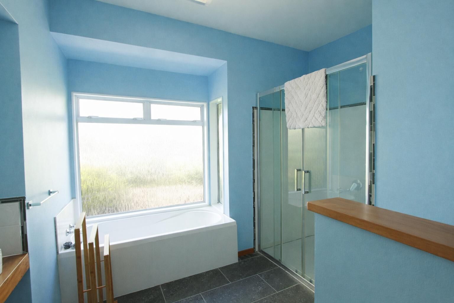 Shower, towels