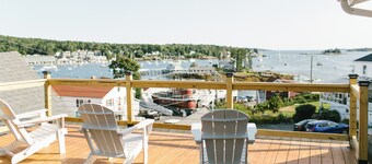 Boothbay Harbor King Suite - Room 3 at Greenleaf Inn - Balcony, Harbor Views!