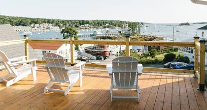 Boothbay Harbor King Suite - Room 3 at Greenleaf Inn - Balcony, Harbor Views!