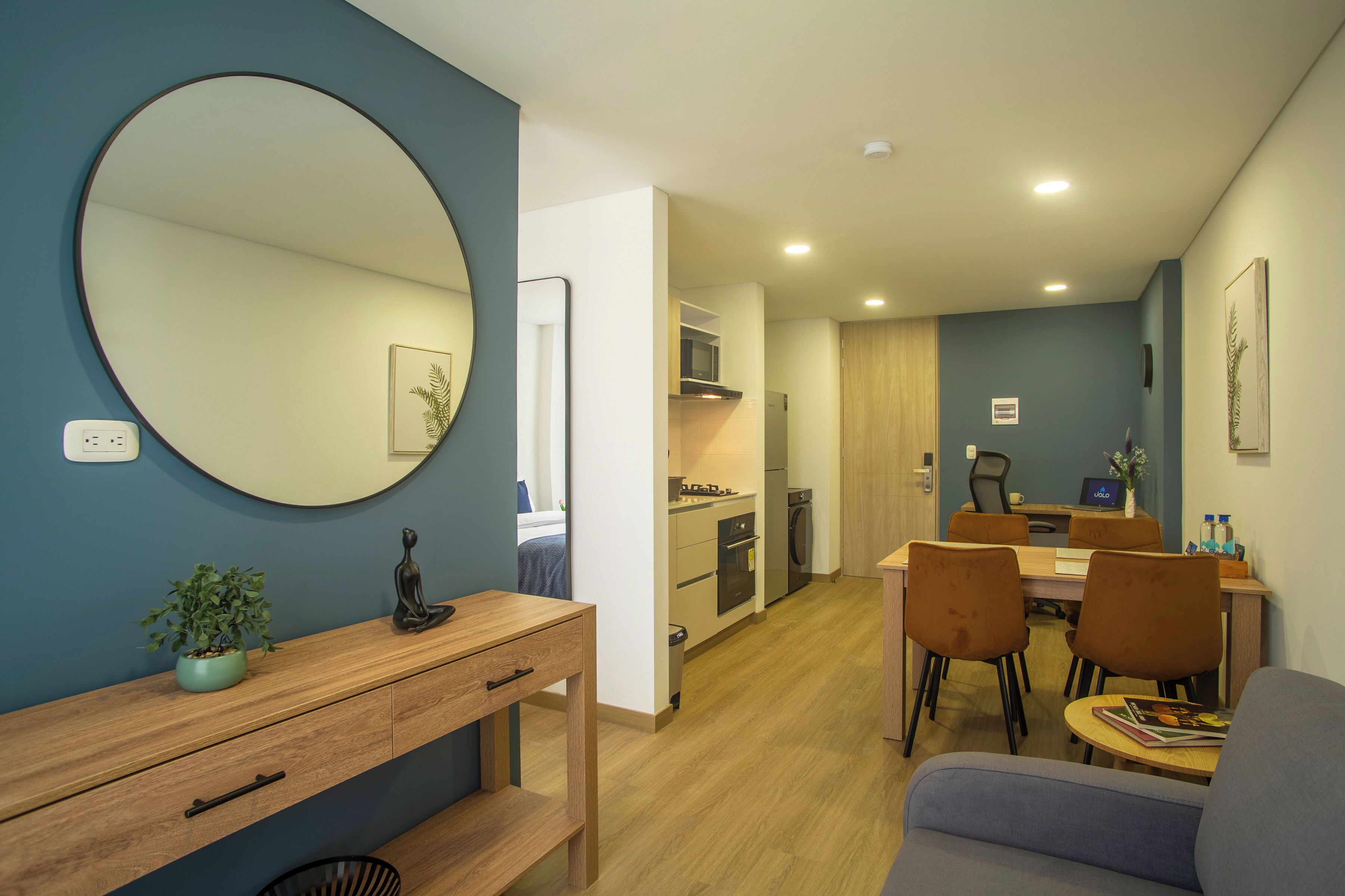 Apartamento, sacada | Parte interna