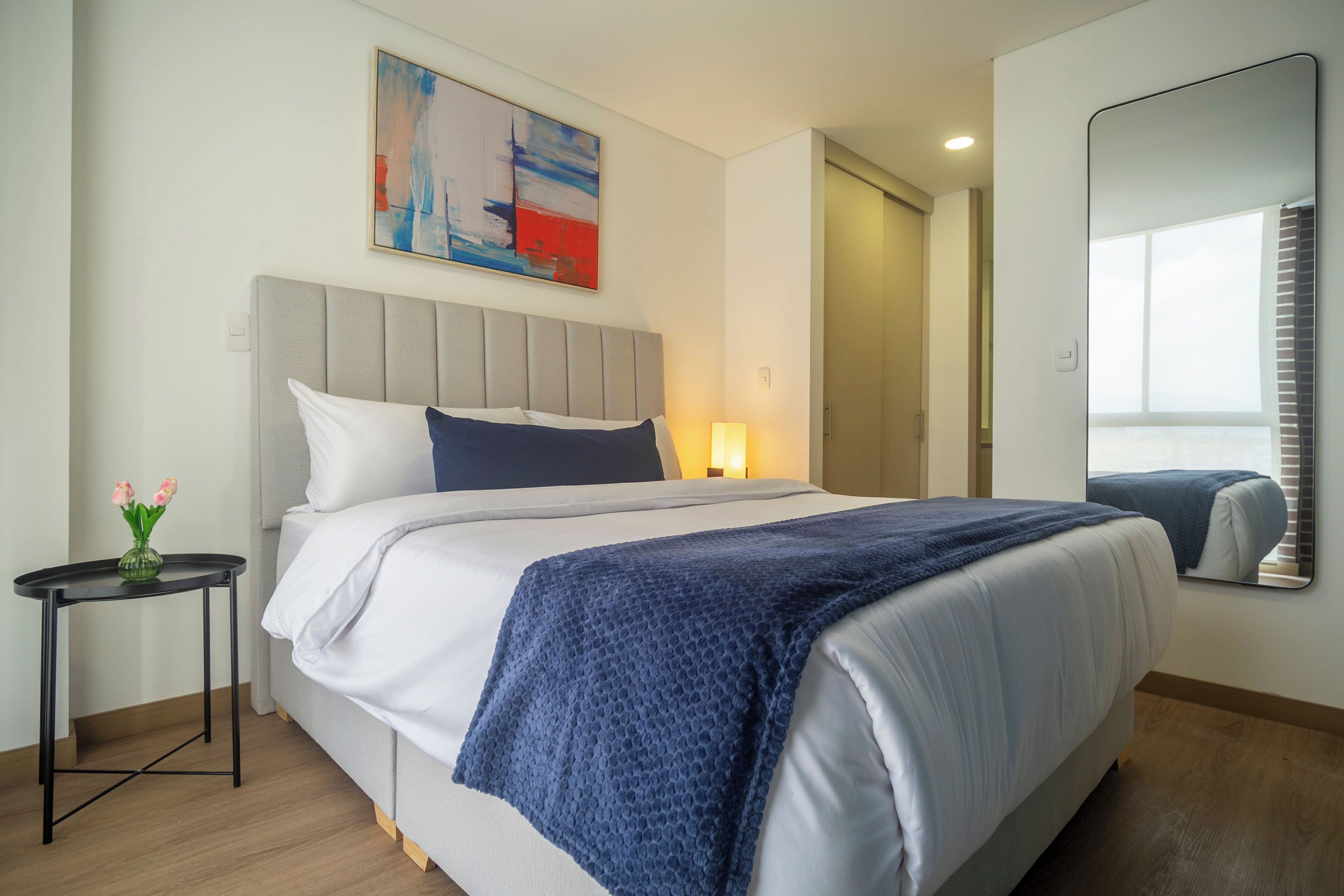 Standard Apartment, Balcony | In-room safe, desk, laptop workspace, iron/ironing board