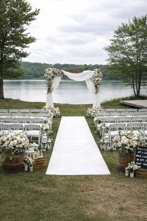 Bröllopsområde utomhus