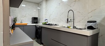 Complete apartment with 2 bedrooms and 4 beds.