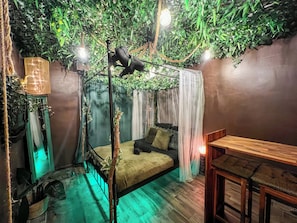 Interior - La Tanière de Mowgli - CAP D'AGDE - Jungle Room, Plage du Môle - 2 people (Agde)