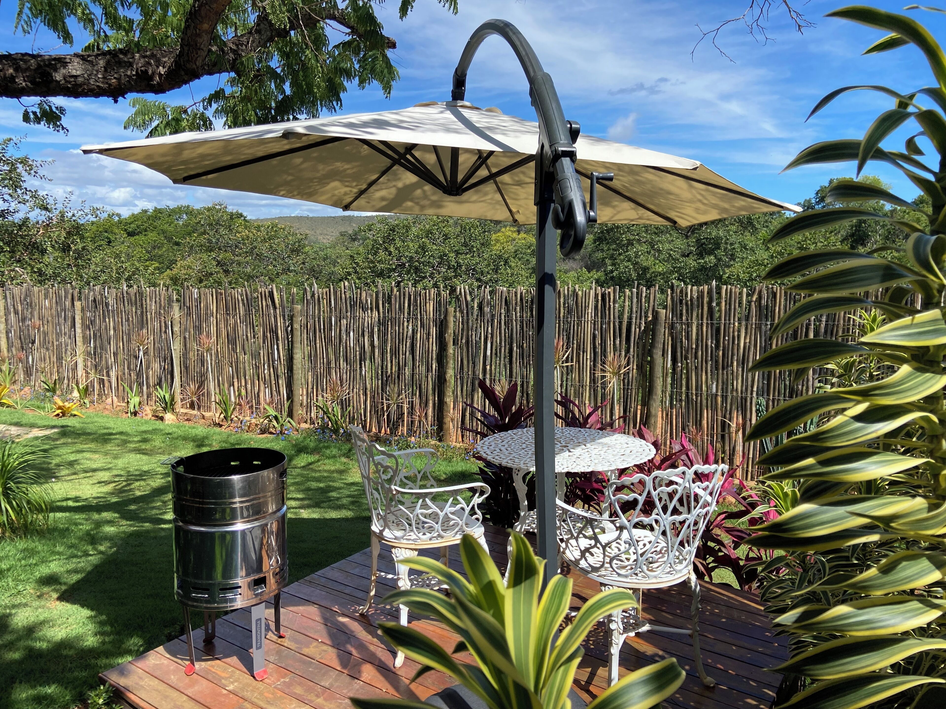 Opções para refeição ao ar livre