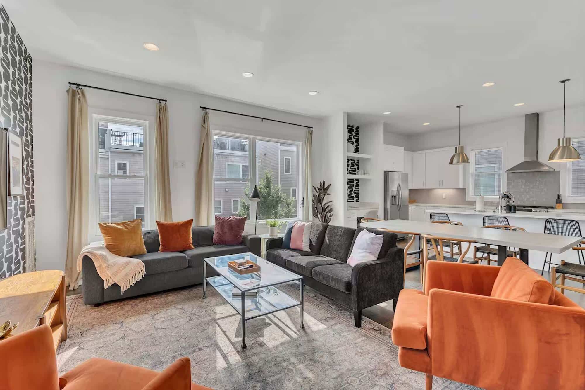 TV, table football, offices