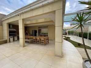 Outdoor dining - Tranquilidade Pura Aqui - Aguas Claras Brasilia DF (Águas Claras)