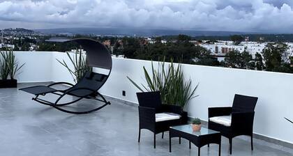 Mini depa de doble altura para 3 cerca CU BUAP