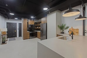 Private kitchen - Luxury 2-bedroom condo in the heart of downtown Salt Lake City (Salt Lake City)
