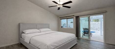 4 habitaciones, wifi y ropa de cama