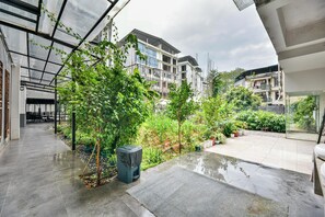 Terrace/patio - Morning Sun Hotel (Yangshuo)