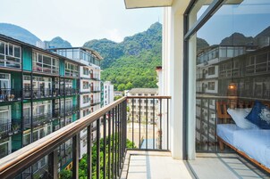 Comfort Double or Twin Room, Balcony, Mountain View | Property grounds