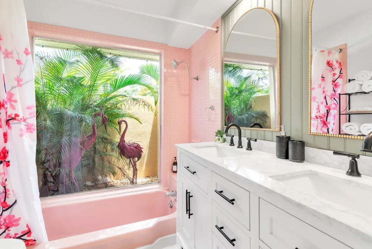 Shower, hair dryer