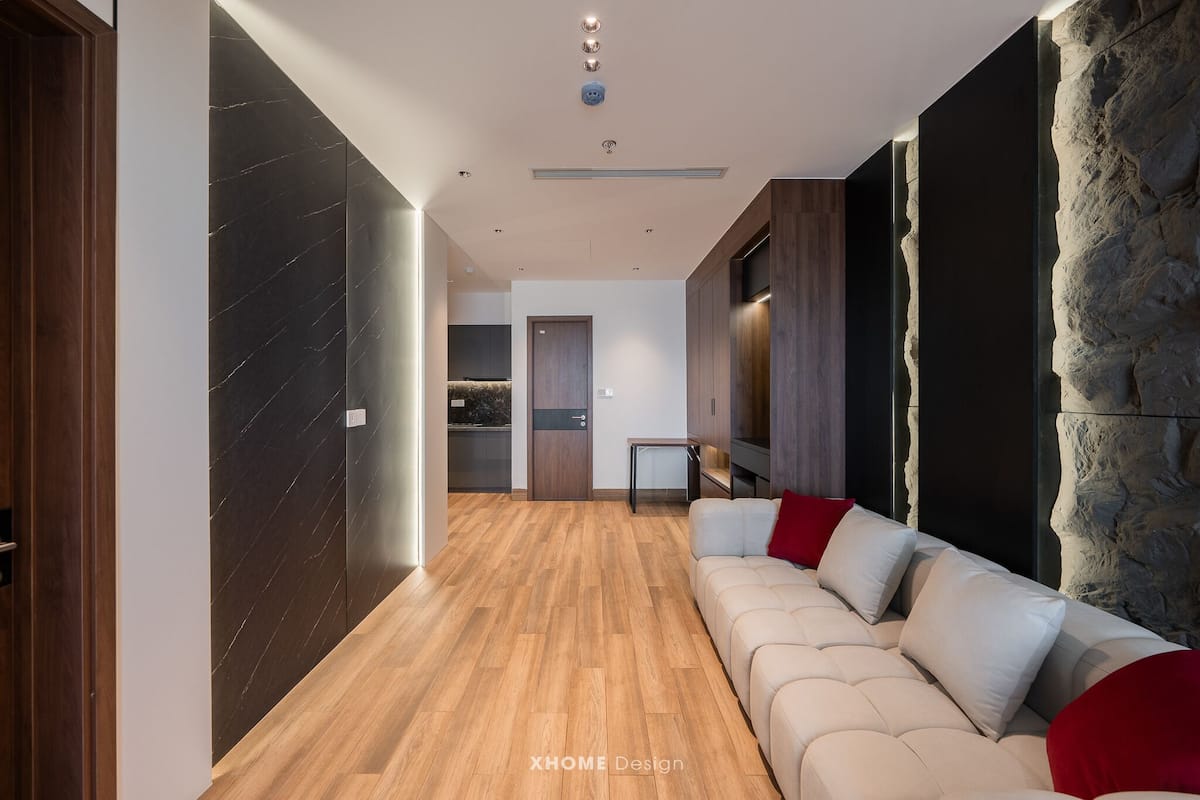 Luksusstudio | Oppholdsområde