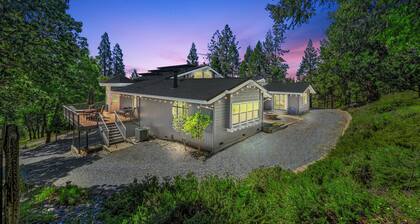 Magical 10+ Acres w/4-bed, 4-bath VILLA Retreat in Beautiful Foresthill