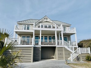 Exterior - Ocean View Five Bedroom Home on Bald Head Island (Southport)
