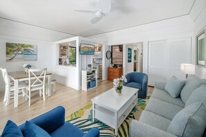 Living area - Kiahuna Plantation Resort 307 Royal Garden 1 BD (Koloa)