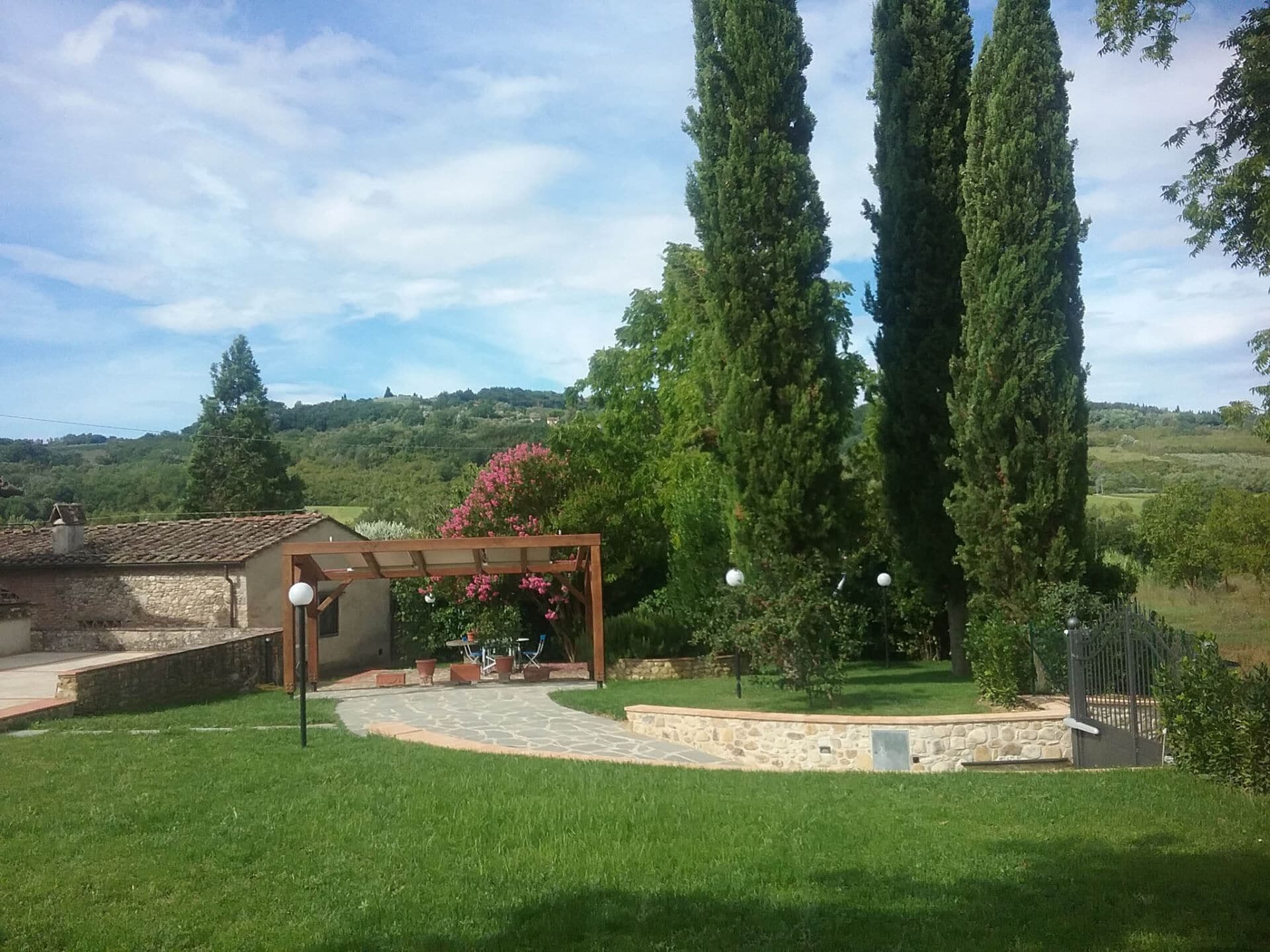 Overnattingsstedets uteområder