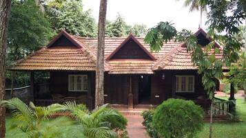 Luksushytte, hageutsikt | Eksteriør