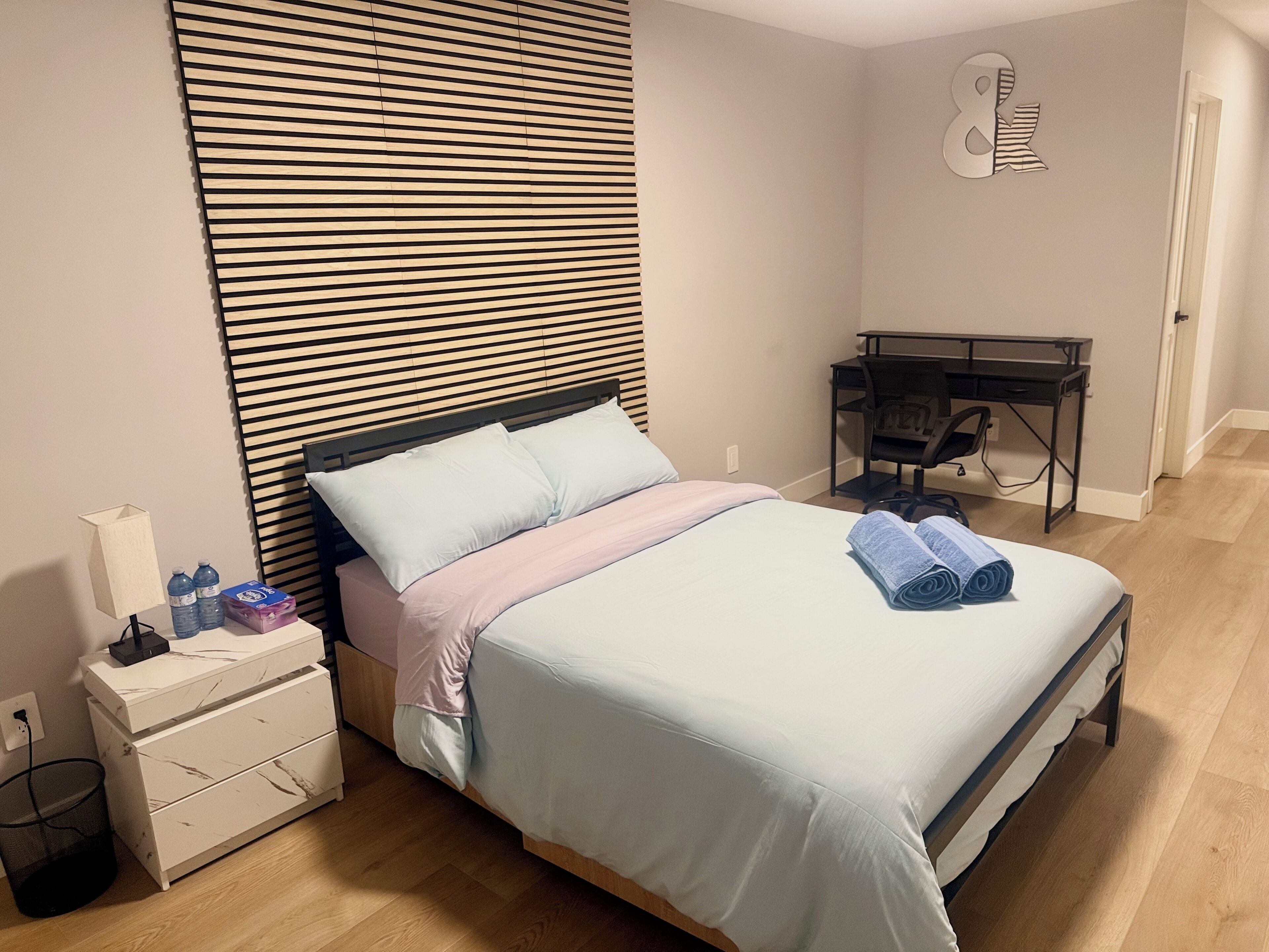 3 bedrooms, iron/ironing board, free WiFi, bed sheets