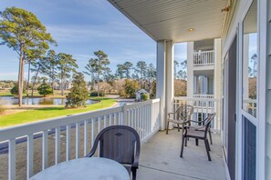 Terrace/patio - Golf, Swim & Relax: Condo at World Tour Resort! (Myrtle Beach)