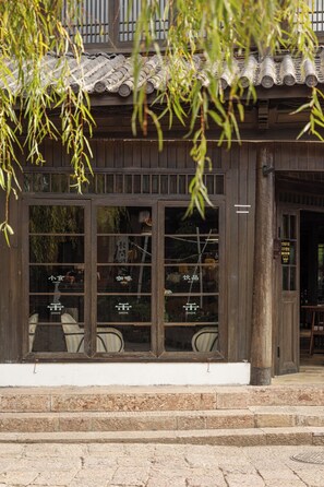 Fassade der Unterkunft