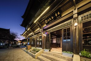 Voorkant van accommodatie