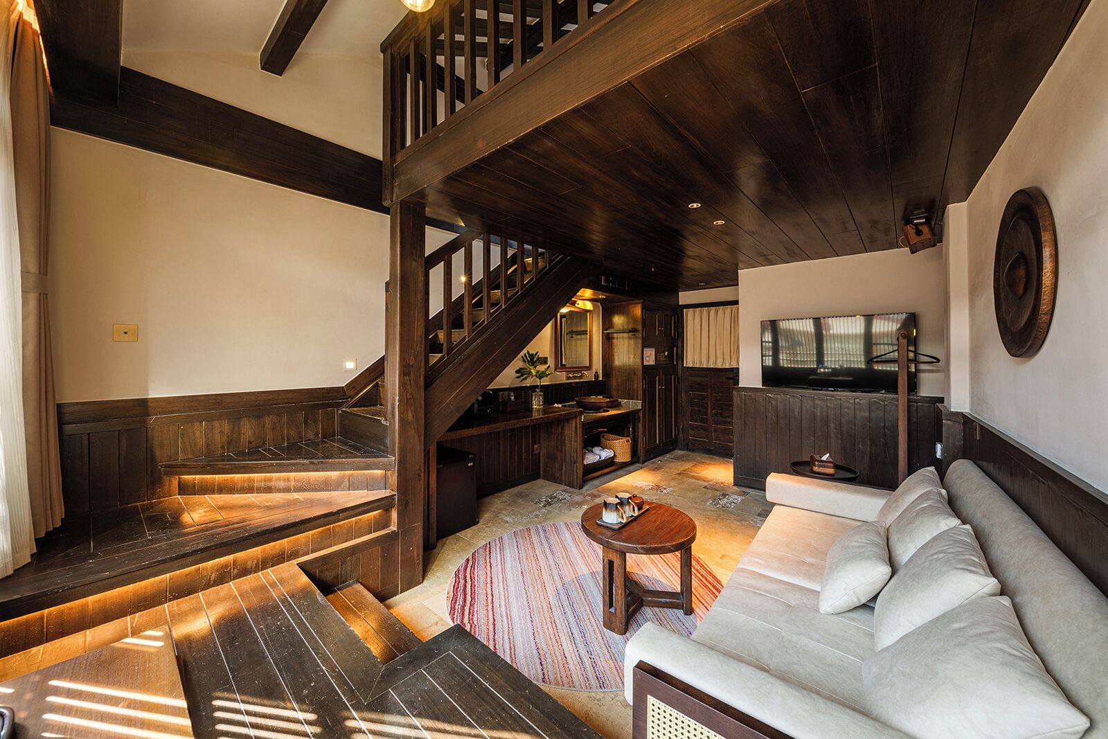 Lakens van Egyptisch katoen, luxe beddengoed, donsdekens, een minibar