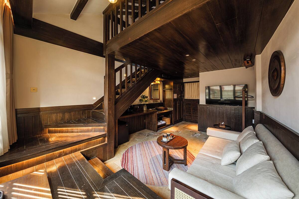 Lakens van Egyptisch katoen, luxe beddengoed, donsdekens, een minibar