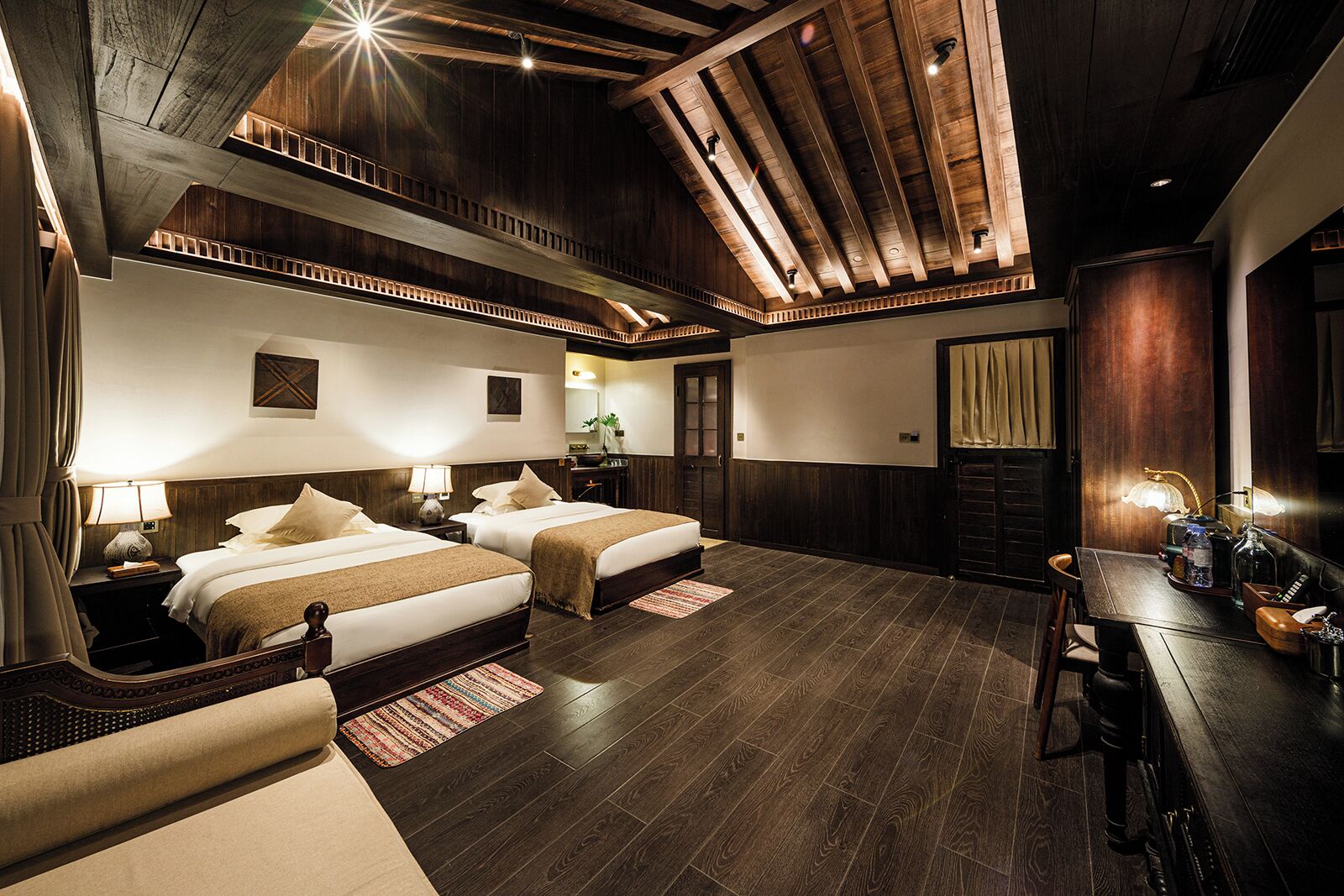 Deluxe-Zweibettzimmer, Stadtblick