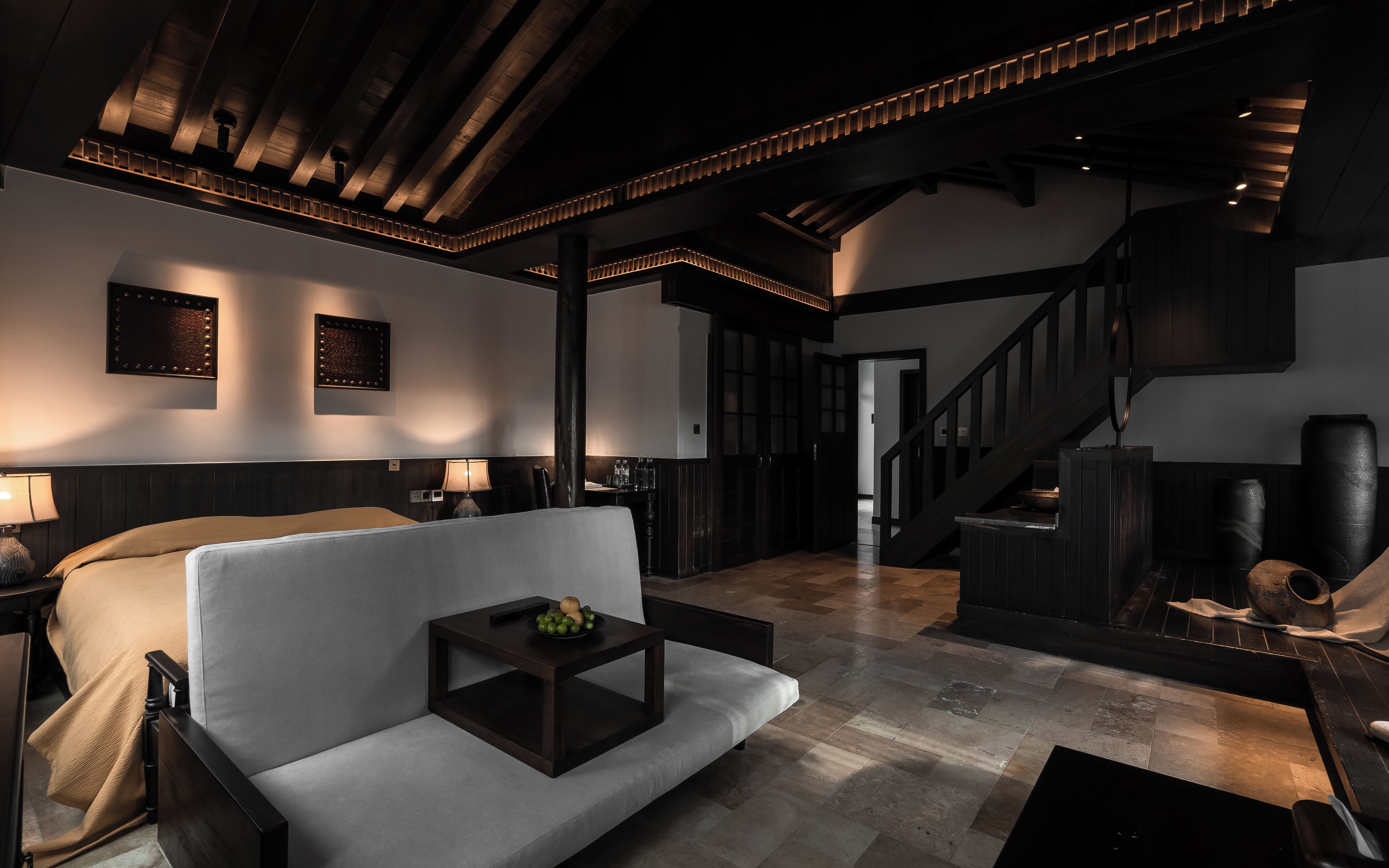 Luxe suite, uitzicht op de stad | Lakens van Egyptisch katoen, luxe beddengoed, donsdekens, een minibar