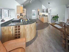 High chair - The house is amazing. (Kippford, near Dalbeattie)