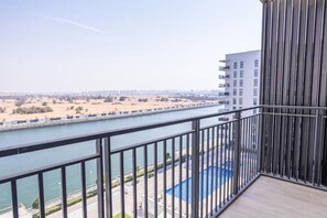 Apartment, Balcony, Canal View | Property grounds - Bloomfields Stu Waterfront Studio (Abu Dhabi)