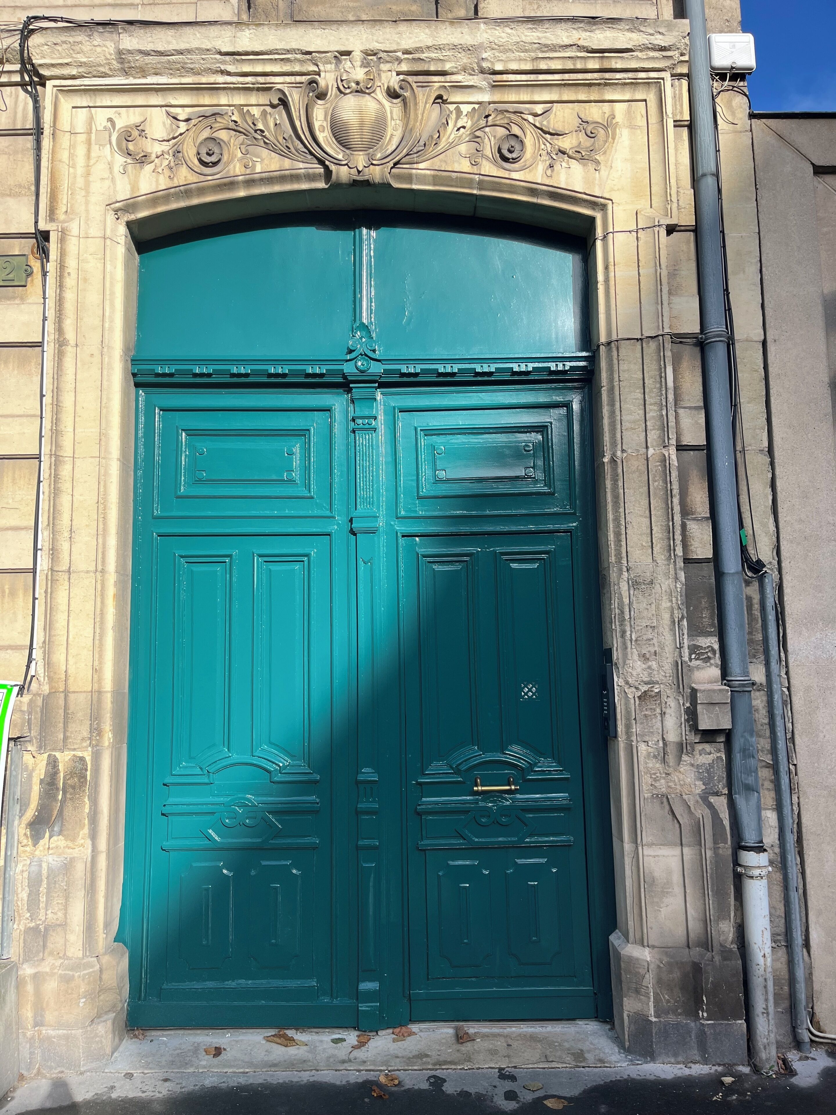 Façade de l’hébergement