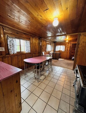 Interior - Cabin #1 Charming 2-bedroom rustic cabin in Gould perfect for a getaway (Walden)