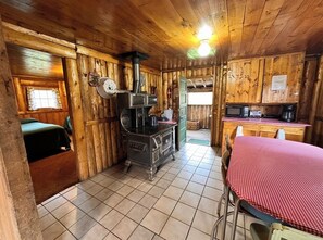 Interior - Cabin #1 Charming 2-bedroom rustic cabin in Gould perfect for a getaway (Walden)