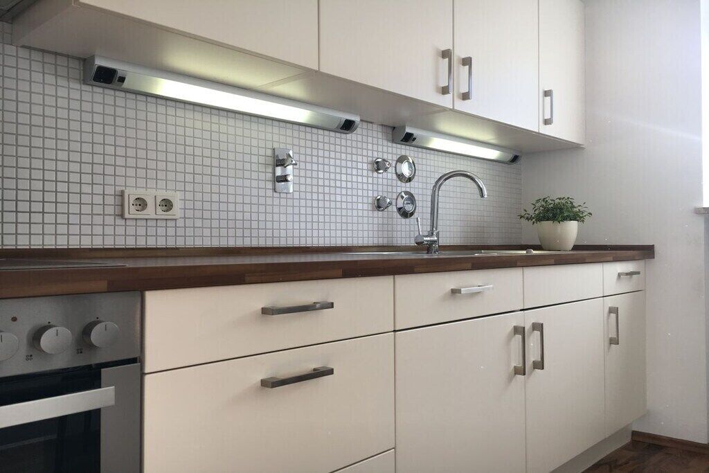 Kühlschrank, Ofen, Herdplatte, Geschirrspüler