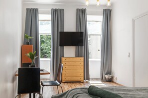 Basic-Apartment | Bügeleisen/Bügelbrett, kostenloses WLAN