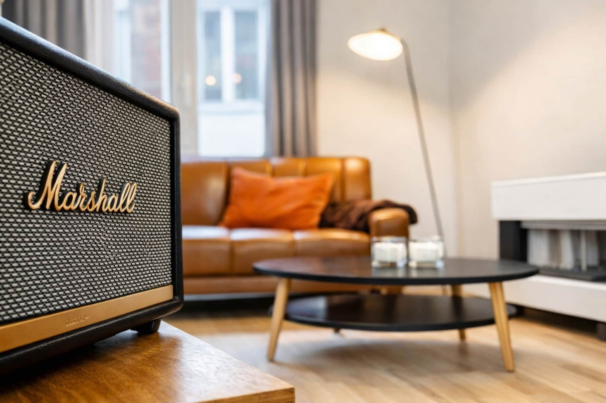 TV connectée, cheminée