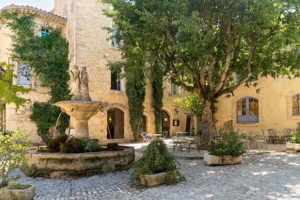 Terrace/patio - Auberge du Presbytère (Saignon)