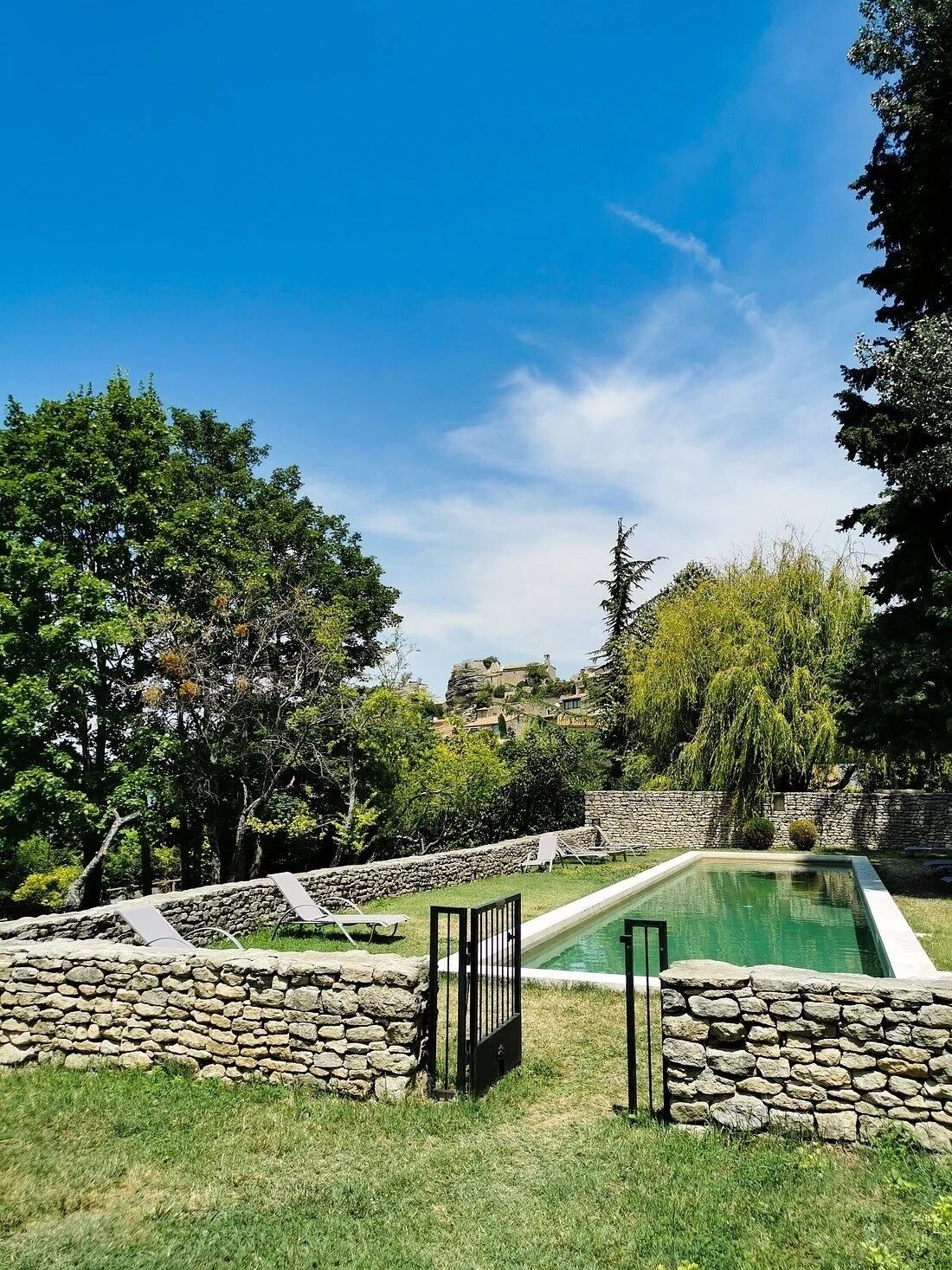 Seasonal outdoor pool