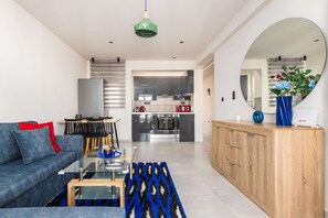 TV - Aether by halu! Central 2-BD apt (Thessaloniki)