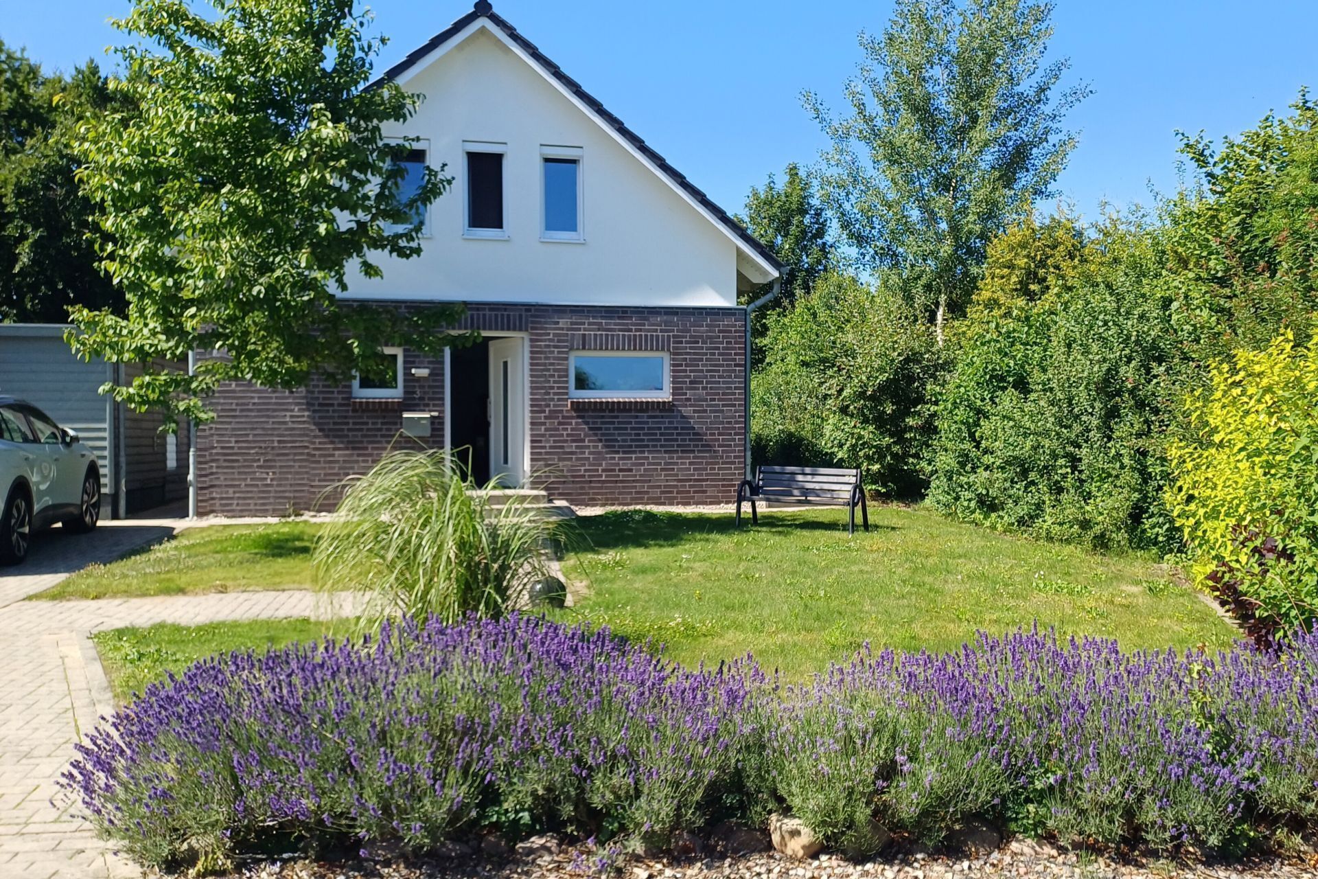 Strandgut - Blick auf das wunderschöne Ferienhaus