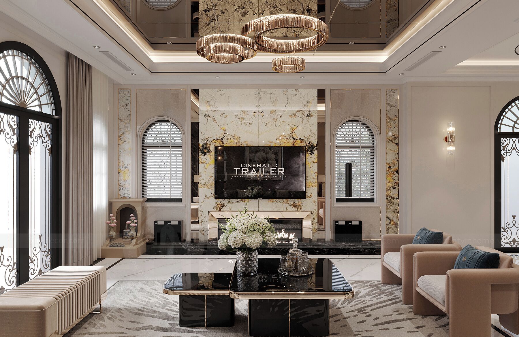 Yksilöllisesti sisustettu, yksilöllisesti kalustettu, työpöytä