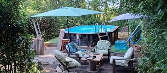 House 6/8 persons with swimming pool in a quiet area