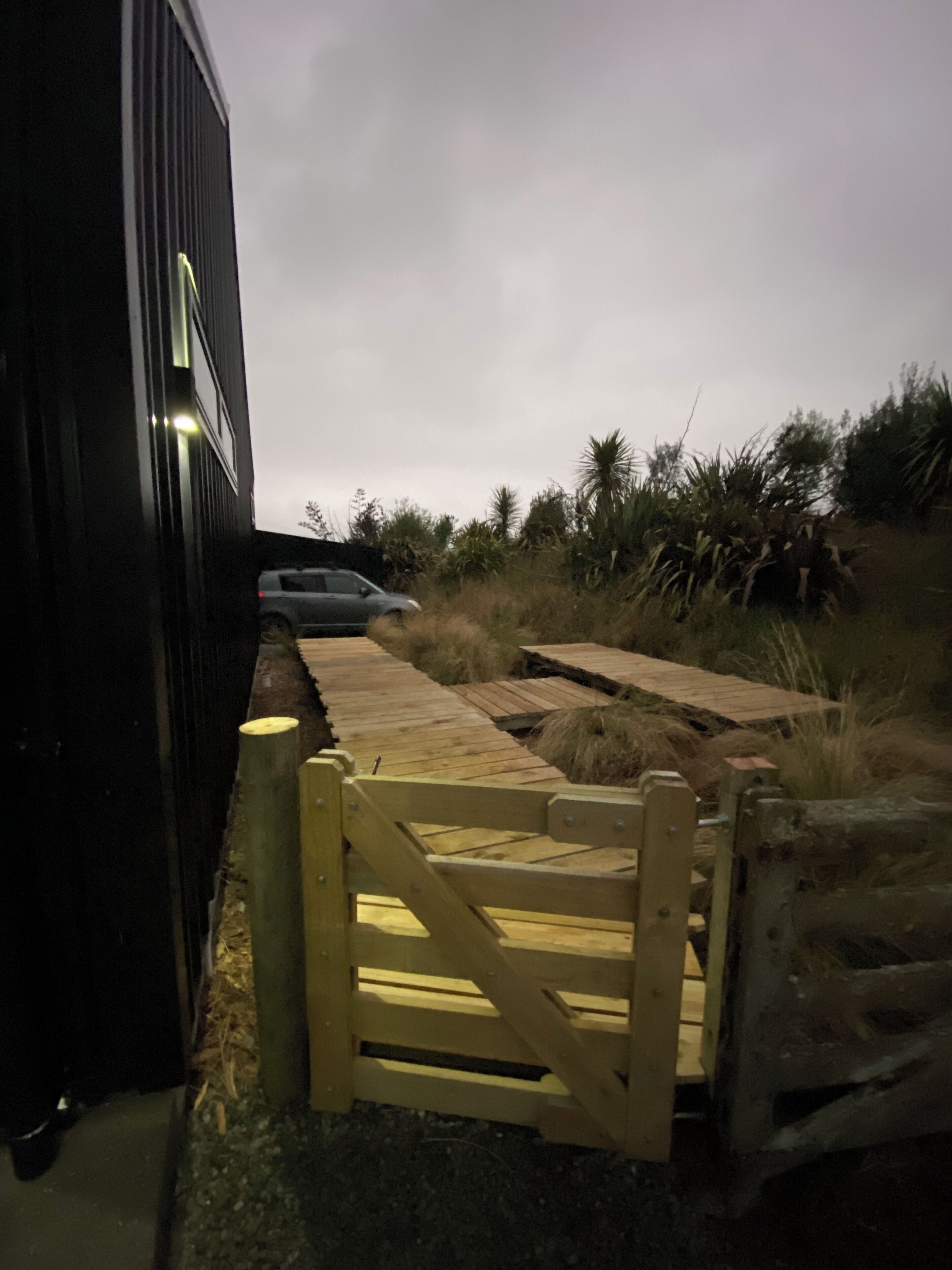 Enceinte de l’hébergement